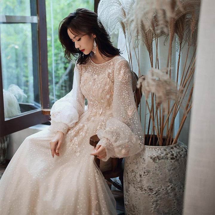 Champagne Elegance - Rebecca Fashion