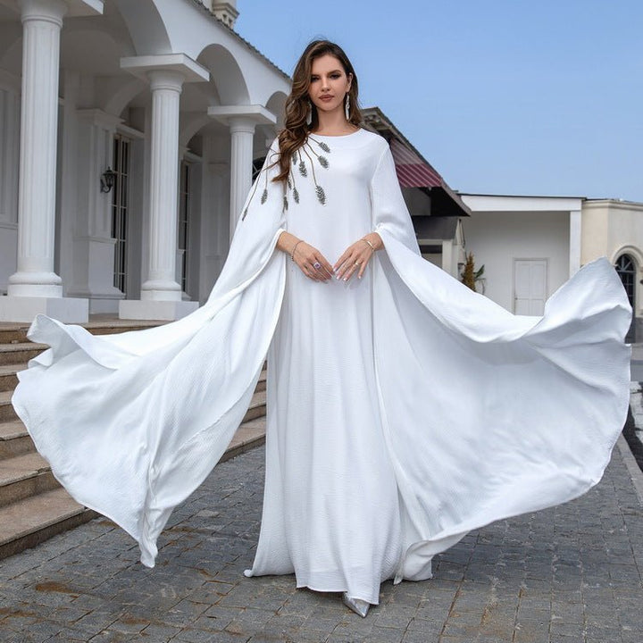 Embroidered Gown - Rebecca Fashion