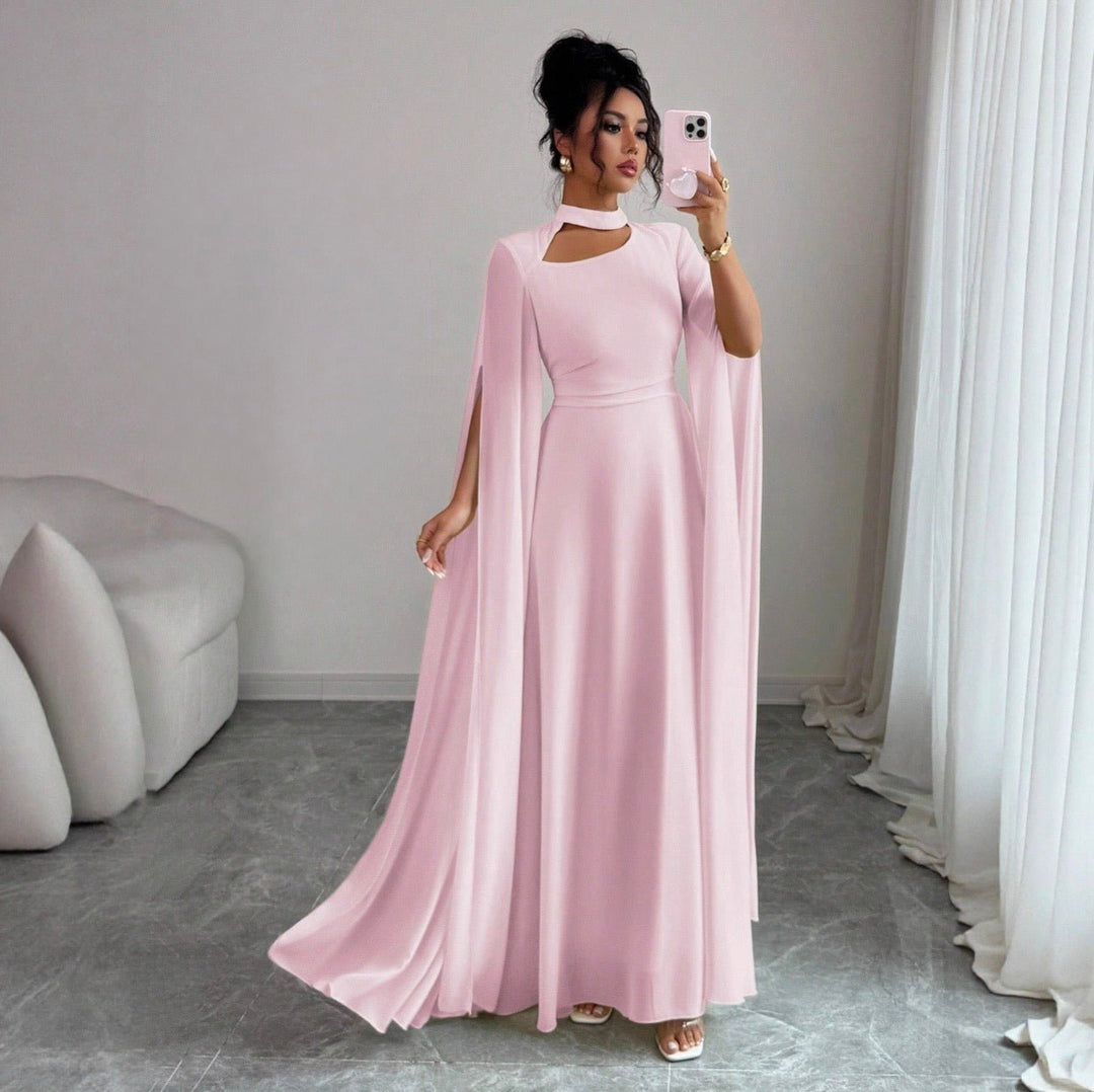 Velvet Bloom Elegant A-Line Maxi Dress for Women Velvet Bloom Velvet - Rebecca Fashion