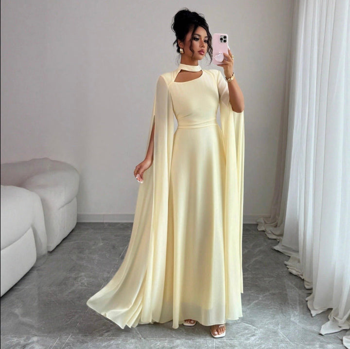 Velvet Bloom Elegant A-Line Maxi Dress for Women Velvet Bloom Velvet - Rebecca Fashion