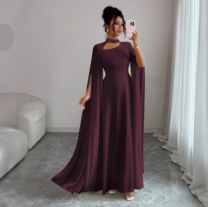 Velvet Bloom Elegant A-Line Maxi Dress for Women Velvet Bloom Velvet - Rebecca Fashion