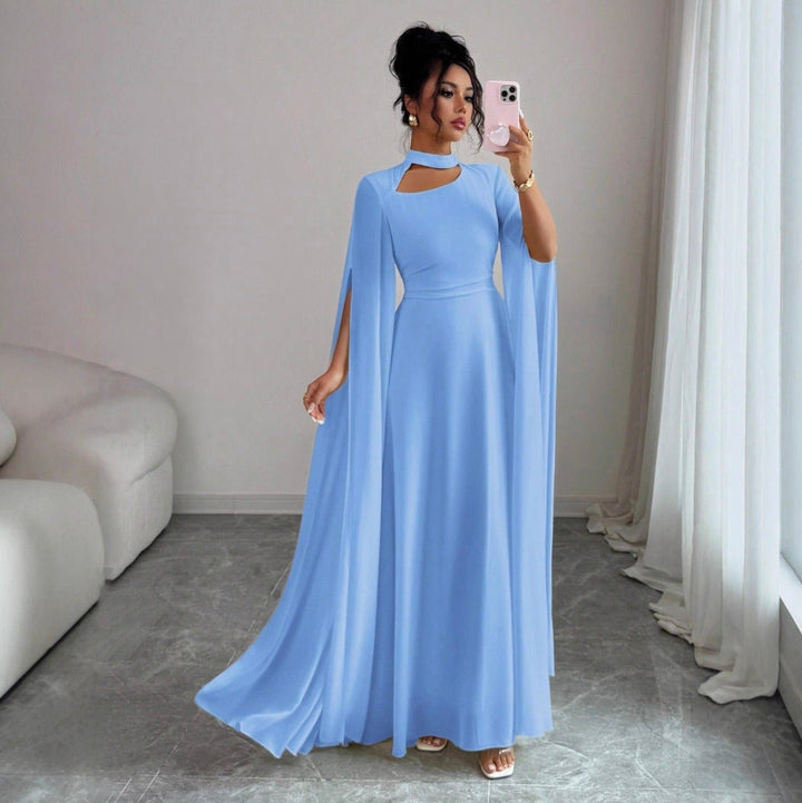 Velvet Bloom Elegant A-Line Maxi Dress for Women Velvet Bloom Velvet - Rebecca Fashion